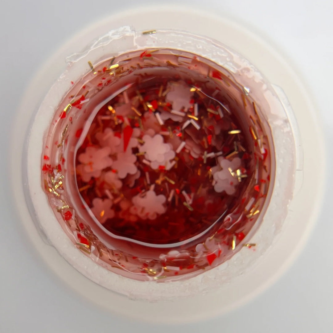 Rose Painted Gel Red 6