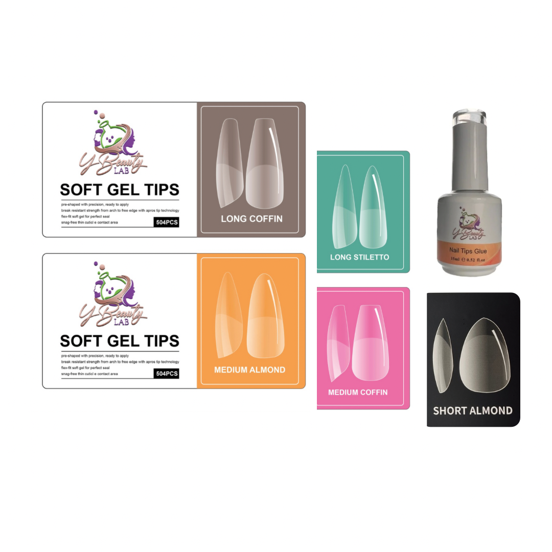 Soft Gel Tips BIG Bundle