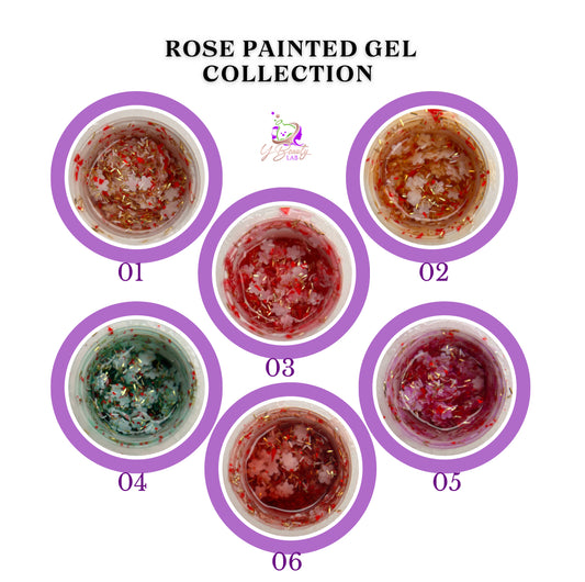 Rose Painted Gel